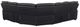 Homelegance® Fairway 3-Piece Black Power Reclining Sectional with Right Side Console-4