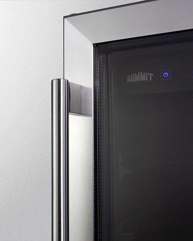 Summit® 2.3 Cu. Ft. Stainless Steel Beverage Center-9