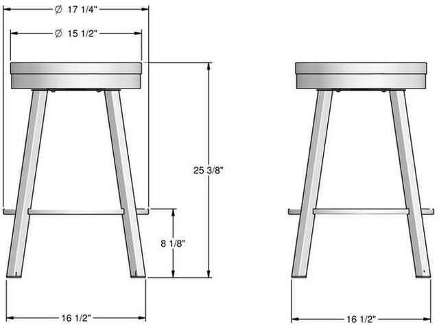 Amisco Customizable Connor Counter Stool-1