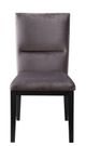 Steve Silver Co.® Amalie Black/Gray Velvet Upholstered Side Chair-0