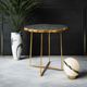 TOV Furniture Gold Lily Agate Side Table-3