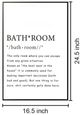 Classy Living Refreshing Quirky Definitions Wall Art-2
