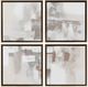 Crestview Collection Taupe Escape 4-Piece Brown Wall Art Set-0