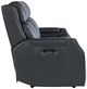Hooker® Furniture MS Nelson Salvo Denim Power Reclining Sofa with Power Headrest and Lumbar-3