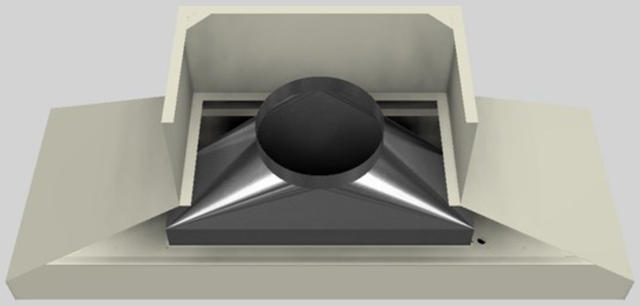 Vent-A-Hood® 66" Biscuit Wall Mounted Range Hood-1