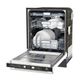 FORNO® Romano Espresso 24" White Top Control Built In Dishwasher -4