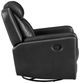 Homelegance® Littleton Black Manual Swivel Glider Recliner-3