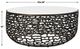 Uttermost® Sabena White Marble Top Indoor-Outdoor Coffee Table with Golden Dark Bronze Aluminum Base-2