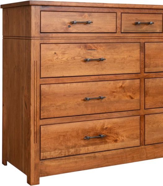 Country Classic Collection Customizable Signature Large Triple Dresser-3