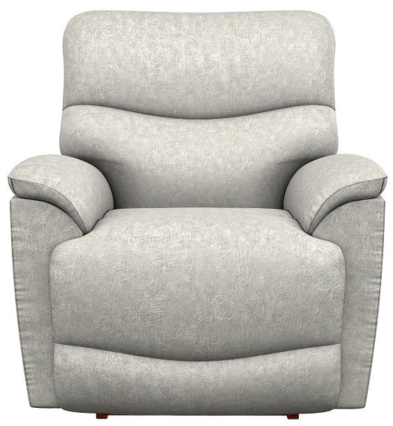 La-Z-Boy® Trouper Dove Power Rocking Recliner with Headrest and Lumbar-1