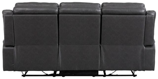 Signature Design by Ashley® McAdoo Charcoal Power Reclining Sofa-4