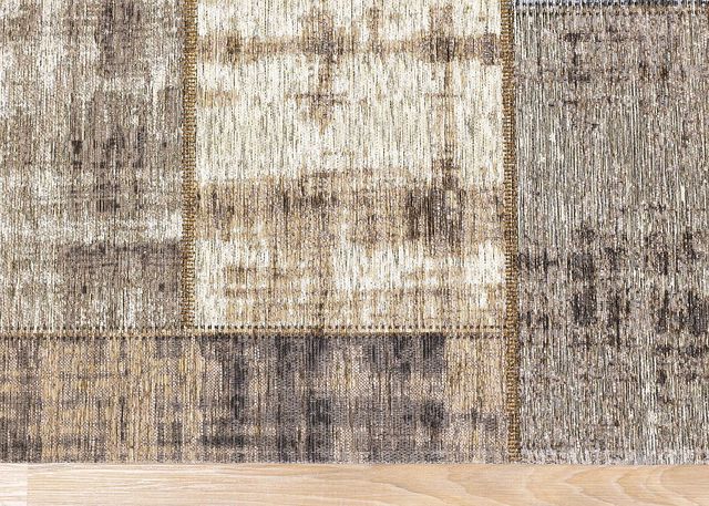 Kalora Interiors Cathedral Cream/Grey 9'x12' Style 1 Area Rug-3