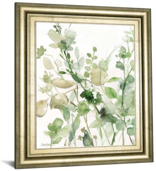 Classy Art Beige/Green Sage Garden II by Carol Robinson Wall Art-1