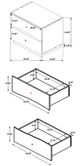 Coaster® Winslow 5-Piece Coffee Bean/Smokey Walnut Queen Storage Bedroom Set-3