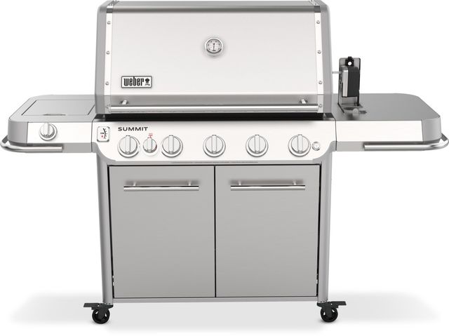 Weber® Summit® FS38 S 5-Burner Stainless Steel Freestanding Liquid Propane Grill-2