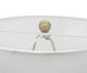 A & B Home Gold/White Thelrin Alabaster Table Lamp-1