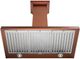 ZLINE Designer Series 36" 7-Layer Baked Copper Finish Wall Mount Range Hood-4