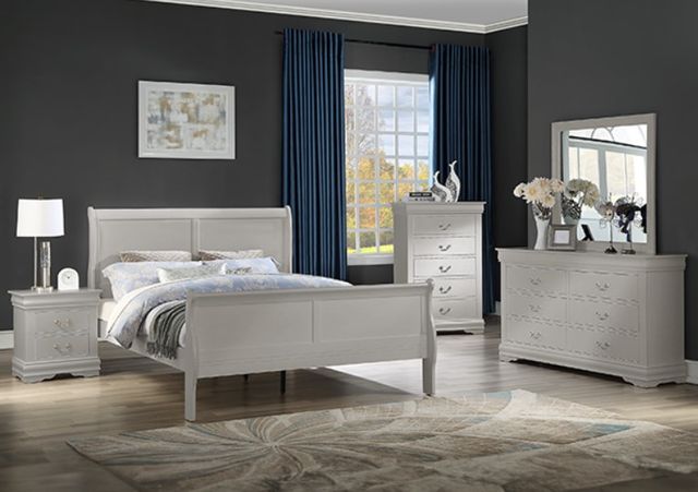 Crown Mark Louis Philip Greige Dresser-1