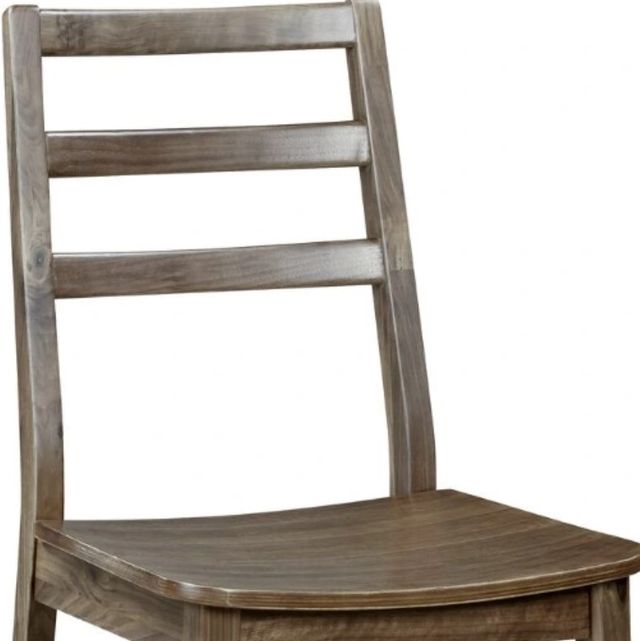 A-America® Voss Sable Ladderback Dining Side Chair-1