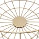 A & B Home 2-Piece Gold Basket Set-3