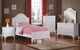 Elements International Jesse White 3-Piece White Twin Youth Bedroom Set-4