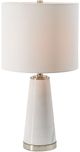 A & B Home White Table Lamp-1