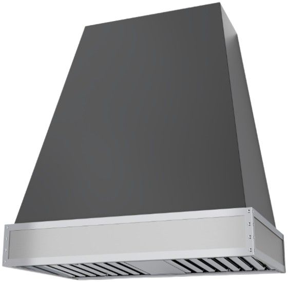 Viking® Tuscany 36" Damascus Gray Wall Mounted Range Hood -0