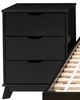 Powell® Portix 3-Piece Black Youth Twin Simple Bedroom Set-2