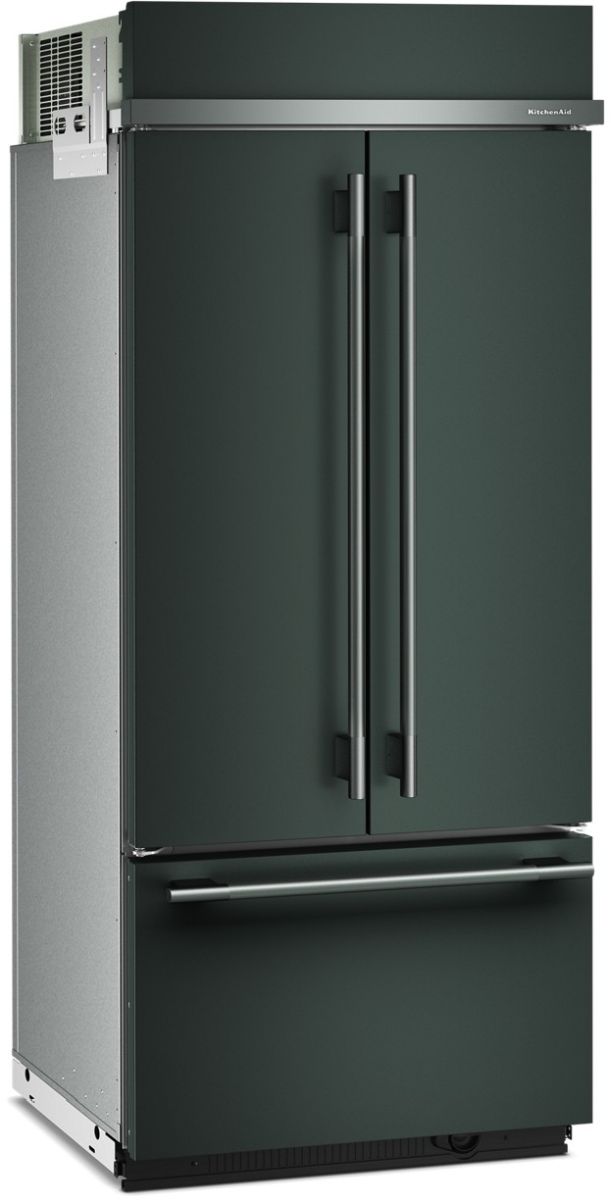 KitchenAid® 36" 20.8 Cu. Ft. Juniper Built-In French Door Refrigerator -2