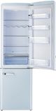 Unique® Appliances Classic Retro 8.7 Cu. Ft. Powder Blue Counter Depth Bottom Freezer Refrigerator-3