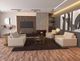 International Furniture Direct Georgia Beige 90" Sofa-1