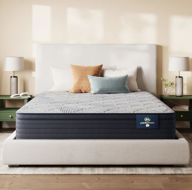 Serta® Perfect Rest Cedar Glen 12.5" Innerspring Plush Euro Top Full Mattress-1
