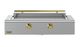 Caliber™ Rockwell Social 48" Stainless Steel Built-In Liquid Propane Outdoor Griddle with Brass Hardware-0