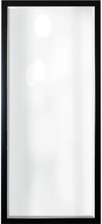 Stylecraft Black Beveled Framed Wall Mirror-0