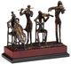 Wildwood Lamps Antique Bronze Quartet Sculpture-0