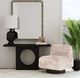 Bassett Mirror Compass Sandblasted Black Console Table-2