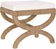 TOV Furniture Kappa Cream/Natural Seagrass Accent Stool-0