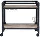 ACME Furniture Jorgensen Charcoal/Rustic Oak Serving Cart-1