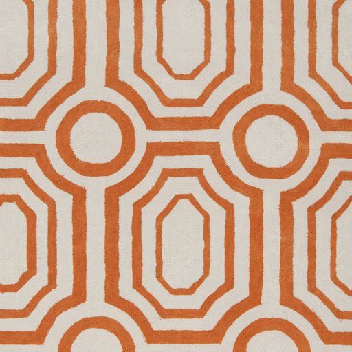 Surya Hudson Park Orange 8'x10' Area Rug-3