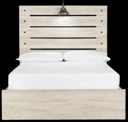 Signature Design by Ashley® Cambeck Whitewash Full 2-Drawer Storage Panel Bed-2