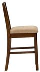 Liberty Furniture Urban Mission Dark Oak Side 24" Barstool-1