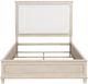 Coaster® Pembroke Washed Oak 66" Panel Queen Bed-1