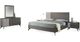 VIG Furniture Nova Domus Palermo Gray Queen Panel Bed-2