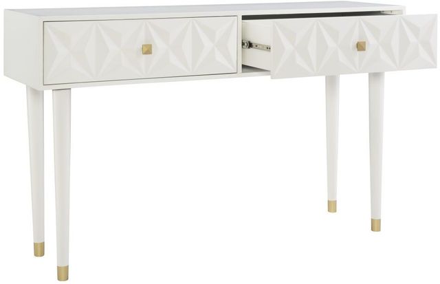 Linon Geo White Console Table-3