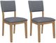 Coaster® Sharon Blue/Brown Upholstered Dining Side Chair-3