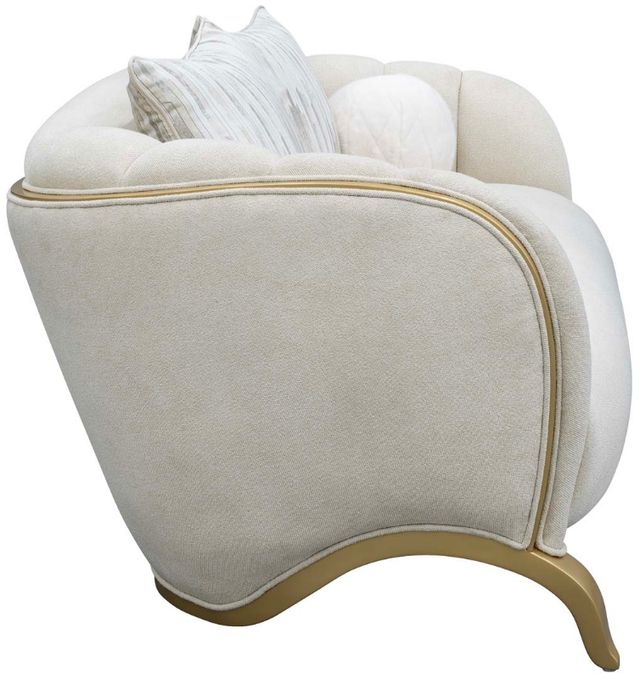 Michael Amini® Scotts Square Light Champagne Loveseat-2