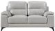 Mazin Furniture Mischa 2 Piece Silver Gray Sofa/Loveseat Set-1