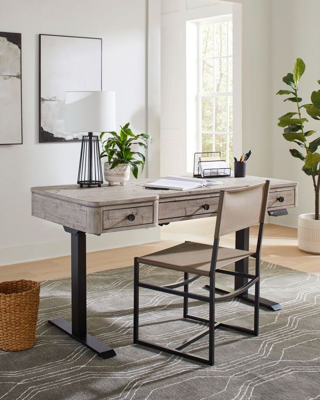 aspenhome® Zane Parchment 60" Lift Desk-1