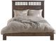 International Furniture Direct Parota III Brown Queen Panel Bed-0