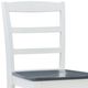 John Thomas Furniture® Dining Essentials Madrid Heather Gray/White Counter Stool-1